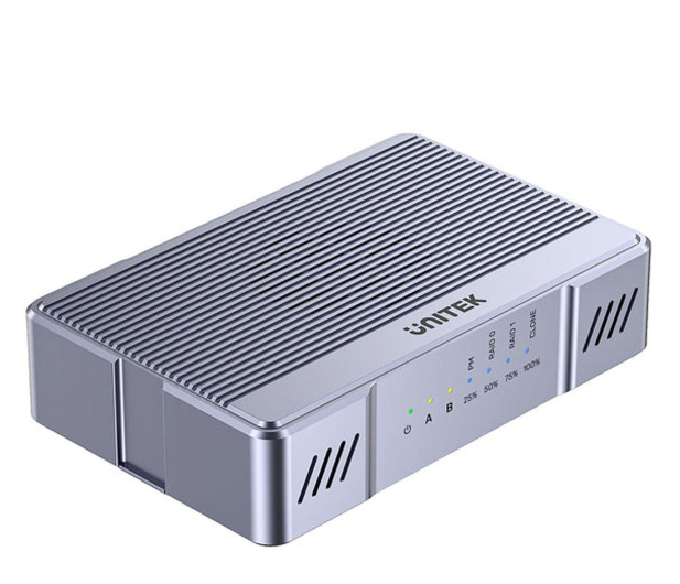 UNITEK obudowa 2x M.2 20 Gb/s , / RAID 0/1 + klonowanie S1247AGY01 - 1455243 - zdjęcie 2